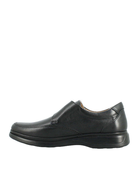 Leder Herren Freizeitschuhe Schwarze