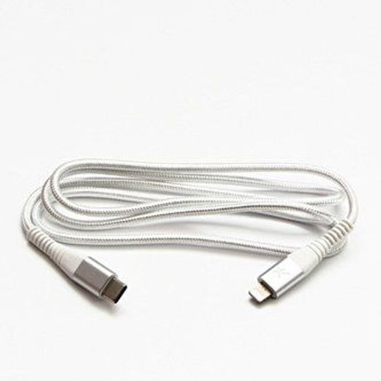 Logo Collection USB-C zu Lightning Kabel Weiß 1m