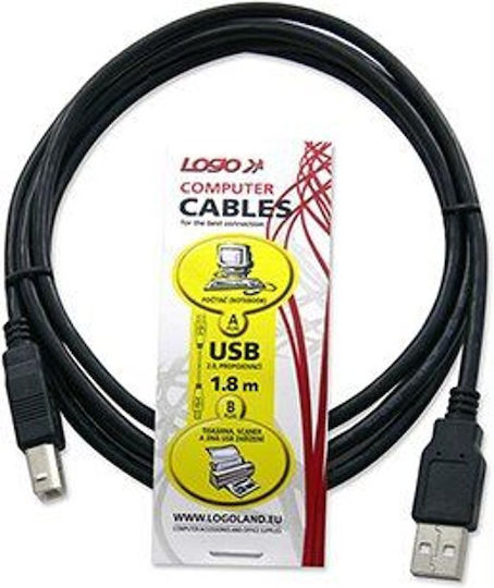 Logo Collection 1.8m Regular USB 2.0 to micro USB Cable (30260)
