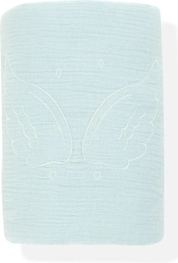 Wellgro Crib Duvet Green 82x82cm