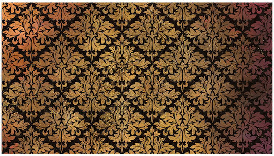 Fototapete Wand Golden Barock Stoff 500x280cm