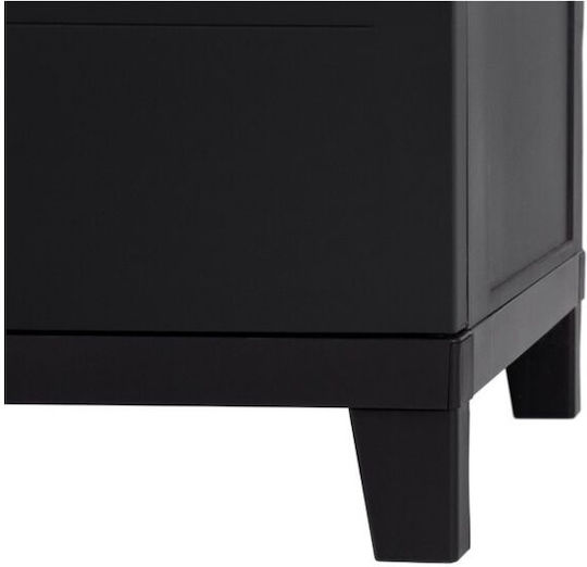 Double-leaf Plastic Outdoor Storage Cabinet 66x40x172 cm Double-leaf Plastic Outdoor Storage Cabinet 66x40x172 cm