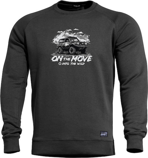 Hawk Sweatshirt on Move 01-Schwarz