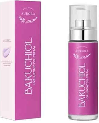 Aurora Natural Bakuchiol Moisturizing Face Gel with Hyaluronic Acid & Aloe Vera 50ml
