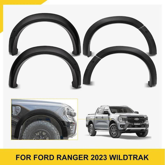 Ford Ranger T9 2023+ Wildtrack Wheel Fenders 6 Pieces