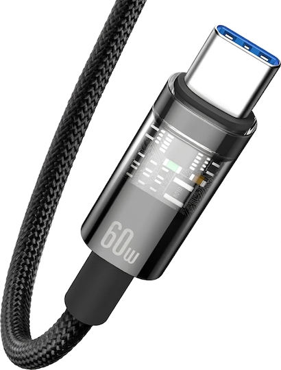 Leewello USB 2.0 Kabel USB-C männlich - USB-C 60W PD Schwarz 1m 783212