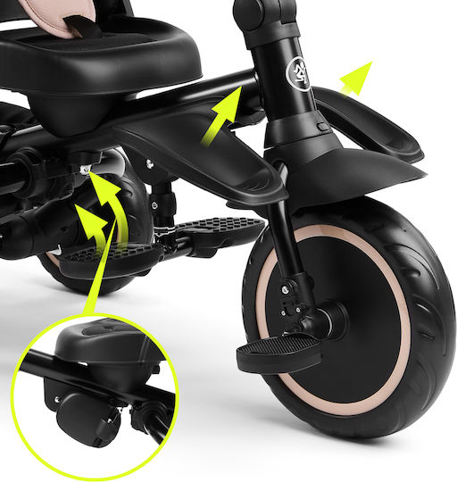 HyperMotion Tobi Timber Сгъваема и Превозно средство 4 в 1 за 1-5 Годишни Бежов