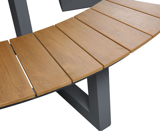 Garten- und Outdoor-Möbelsets Wohnbereich 3 Stück Anthrazit Garten- und Outdoor-Möbelsets Wohnbereich 3 Stück Anthrazit