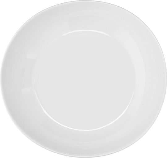 Duka Σαλατιέρα από Πορσελάνη Λευκή 30cm