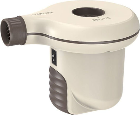 Compass Pompă electrică pentru obiecte gonflabile 12V / 220V Bej