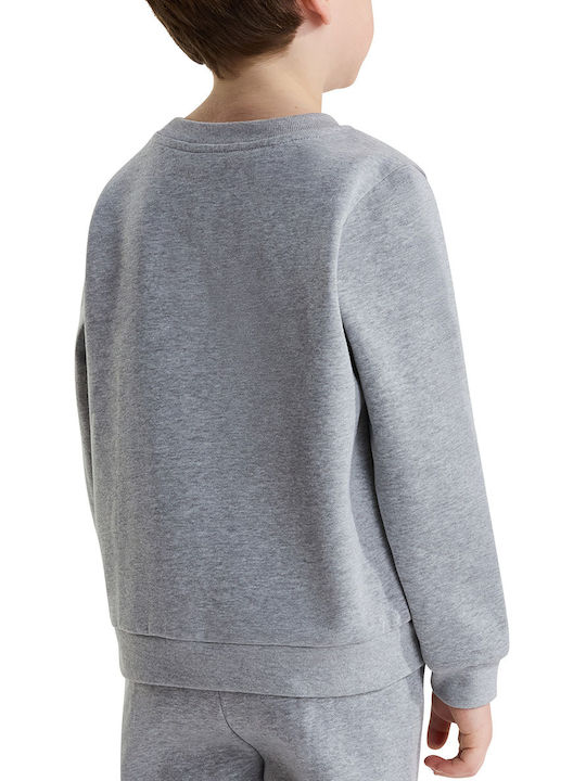 Simple Kids Sweatpants Set Grey