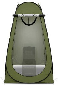 Delphin Cort Camping Pop Up Toaletă 180x115x115cm