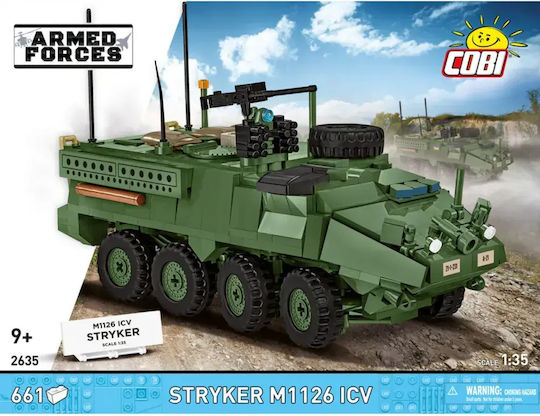 Cobi Τουβλάκια Stryker M1126 ICV για 9+ Ετών 661τμχ