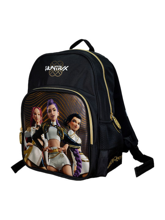 Blue Sky K-Pop Demon Hunters - Premium Schulranzen Rucksack Gold