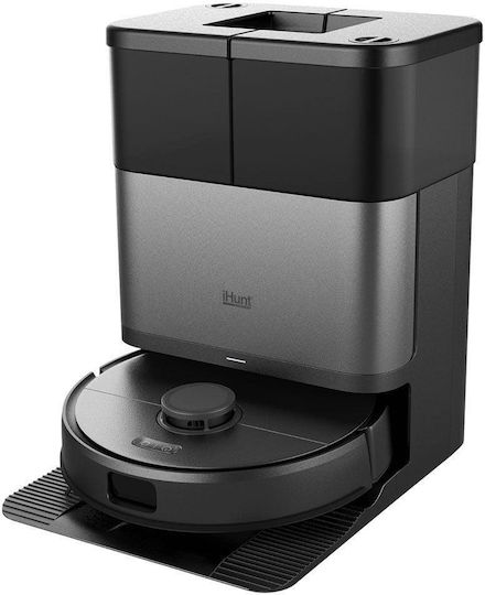 iHunt Bro Robo Clean V9 Dual-Laser AI Robot Vacuum Cleaner with Laser Mapping & 10000Pa Suction Black