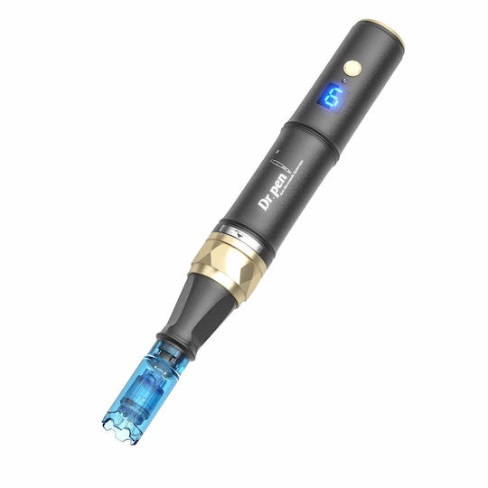 Dr Pen Dermapen A8s-w 10 Ersatzteile 12 Nadeln Nadelgröße 0,25 2,5 Mm 6 Geschwindigkeiten Kabellos