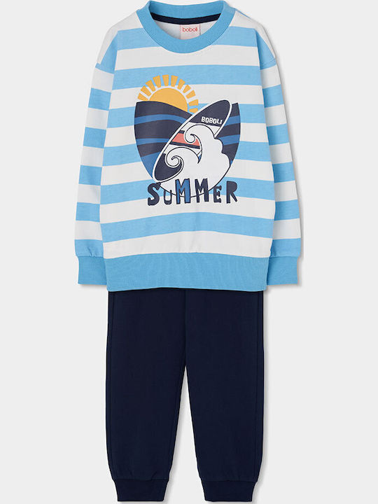Kinder Sweatpants Set Blau