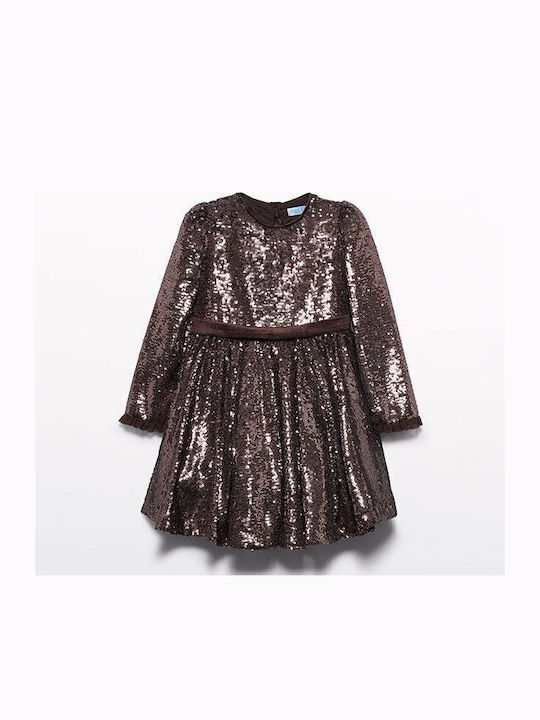 Rochie de fete cu paiete Trufa