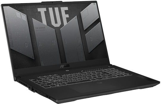 Asus TUF Gaming F17 FX707VJB-HX082 17.3" IPS FHD+ 144Hz (Core 5-210H/16GB/512GB SSD/GeForce RTX 3050/No OS) Dark Gray (US Keyboard)