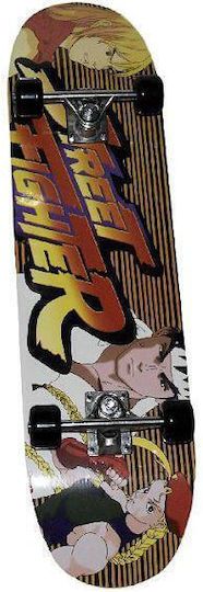 Αθλοπαιδιά 8" Complete Shortboard Πολύχρωμο Street Fighter