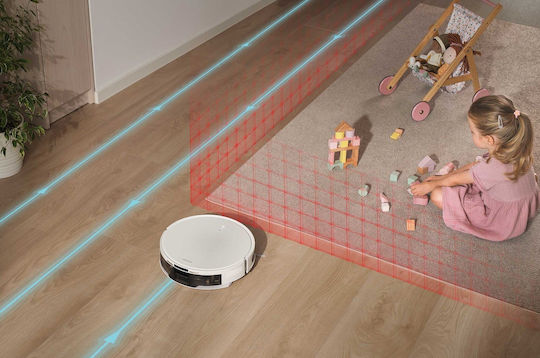 Sencor Robot Vacuum Cleaner with Laser Mapping & 5000Pa Suction White