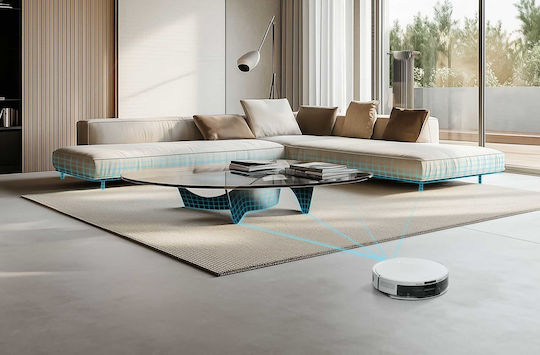 Sencor Robot Vacuum Cleaner with Laser Mapping & 5000Pa Suction White