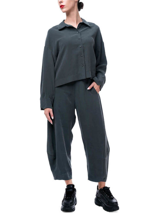 Moutaki Long Sleeve Women's Shirt Black