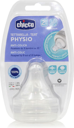 Chicco Physio Babyflaschensauger für 2+ Monate 2Stück