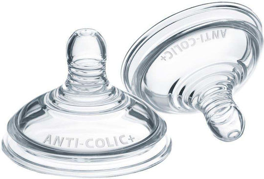 Tommee Tippee Tetine din Silicon de Flux Rapid pentru 6+ luni 2buc