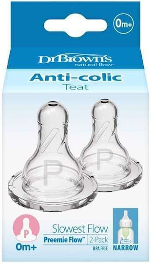 Dr. Brown's Babyflaschensauger für 0+ Monate 2Stück