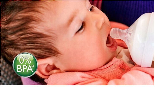 Philips Θηλές από Σιλικόνη Αργής Ροής για 1+ μηνών 2τμχ