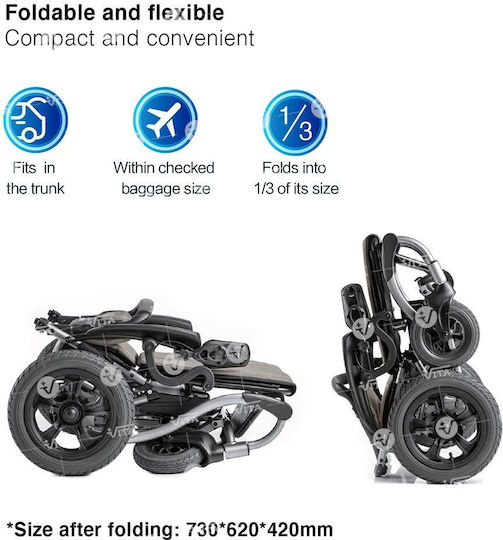 Vita Orthopaedics Mobility Power Chair Scaun Cu Rotile Electric Pliabil 09-2-179
