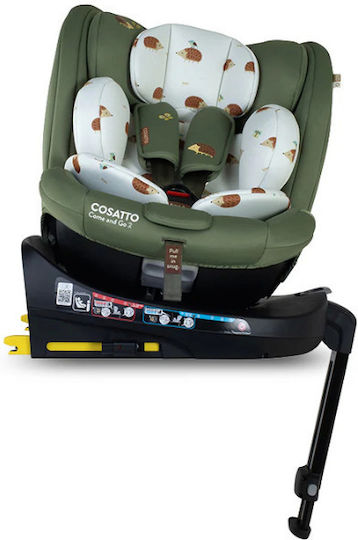 Cosatto Come And Go 2 i-Size 360 Столче за кола с Isofix Зелен 0-18 кг