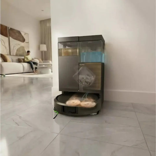 iRobot Roomba Plus 575 Combo Aspirator Robot cu Cartografiere Laser și Putere de Aspirație 25000Pa Negru