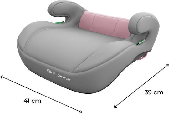 Kinderkraft I-Spark 2 Plus Столче за кола с висока облегалка i-Размер Розов