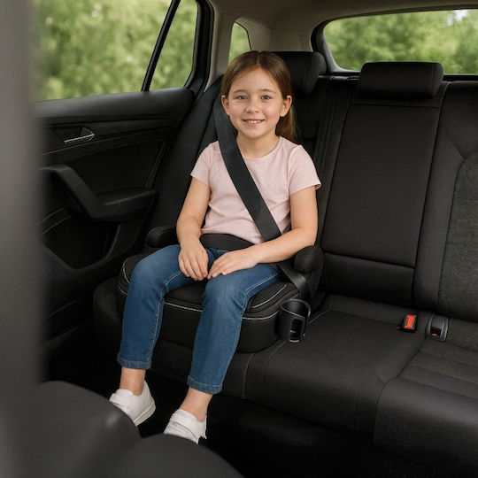 Tulano Cabby 30 Scaun de Mașină pentru Copii Booster i-Size cu Isofix Negru 15-36 kg