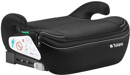 Tulano Cabby 30 Scaun de Mașină pentru Copii Booster i-Size cu Isofix Negru 15-36 kg