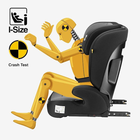 Tulano Joy 45 Столче за кола Бустер i-Size с Isofix Сив
