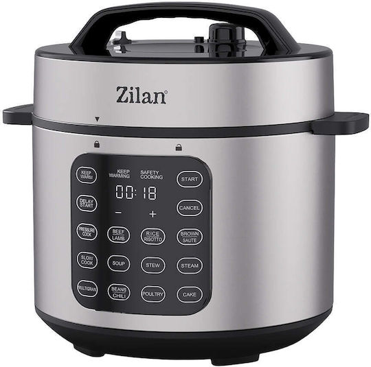 Multi-Function Cooker 1000W with Capacity 6lt