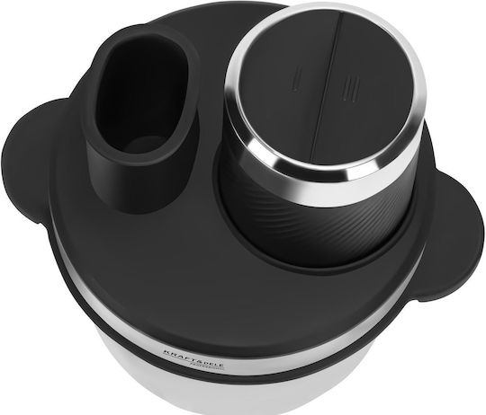 Kraft & Dele Mini Tocatoare Multi 1800W cu Recipient 3.8lt Negru