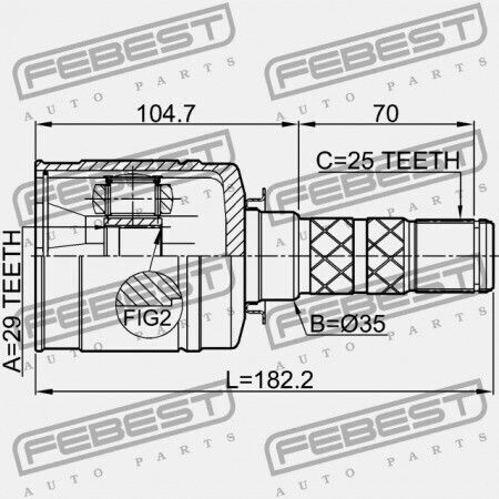 Subaru Forester S13 Εσωτερικός Σύνδεσμος 2012 28392-sg000