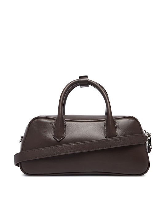 Emporio Armani Leather Women's Handbag / Shoulder Bag Brown