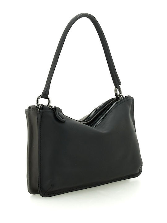 G11 Duo Office Leather Women's Handbag / Shoulder / Crossbody Black