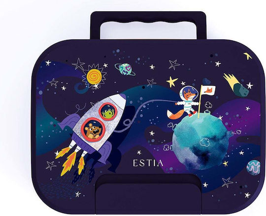 Estia Save the Aegean Plastic Kids Food Container 0.75lt Solar Jump