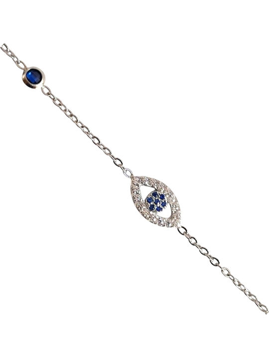 Kalliopi Silver Γυναικείο Βραχιόλι από Ατσάλι