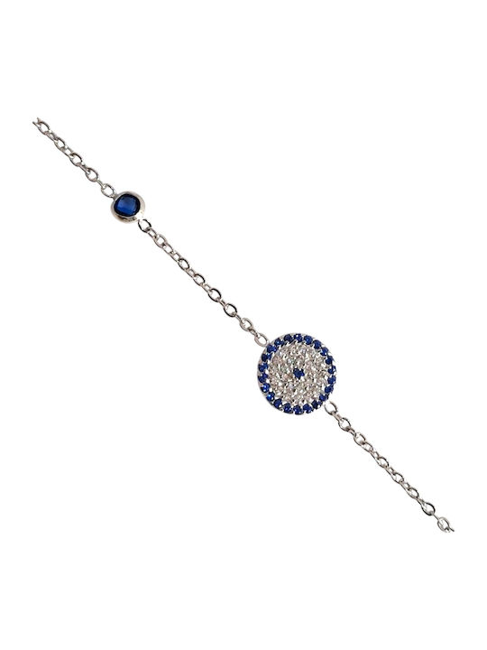 Kalliopi Silver Γυναικείο Βραχιόλι από Ατσάλι