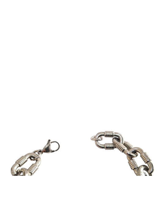 Kalliopi Silver Γυναικείο Βραχιόλι από Ατσάλι 20cm