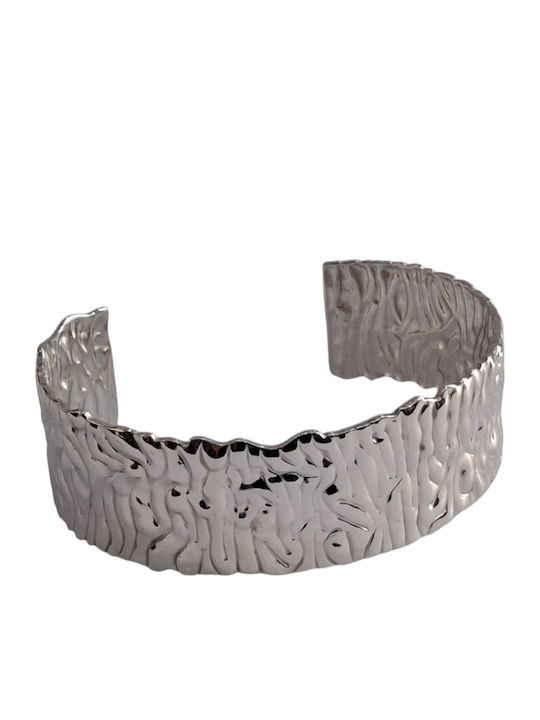 Kalliopi Silver Γυναικείο Βραχιόλι από Ατσάλι