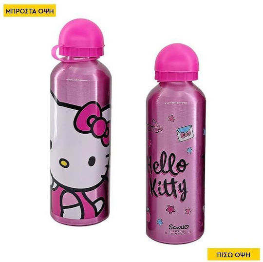 Hello Kitty Kinder Trinkflasche aus Aluminium Hello Kitty 500ml