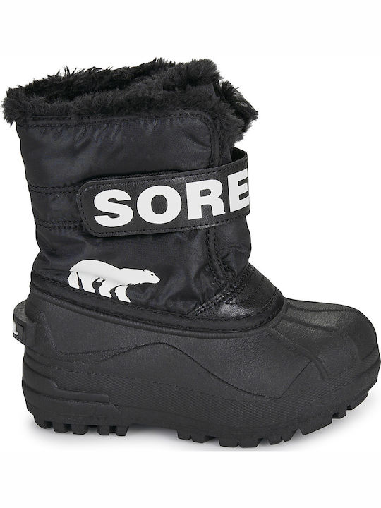Cizme Pentru Copii De Zapadă Negre